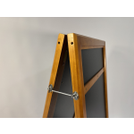Heavy Duty Double Sided Chalkboard A Frame with Header